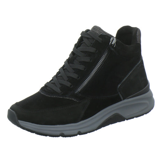 Gabor Comfort Rolling Soft Stiefel ungefüttert Schwarz - 360° Ansicht