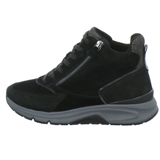 Gabor Comfort Rolling Soft Stiefel ungefüttert Schwarz - 360° Ansicht