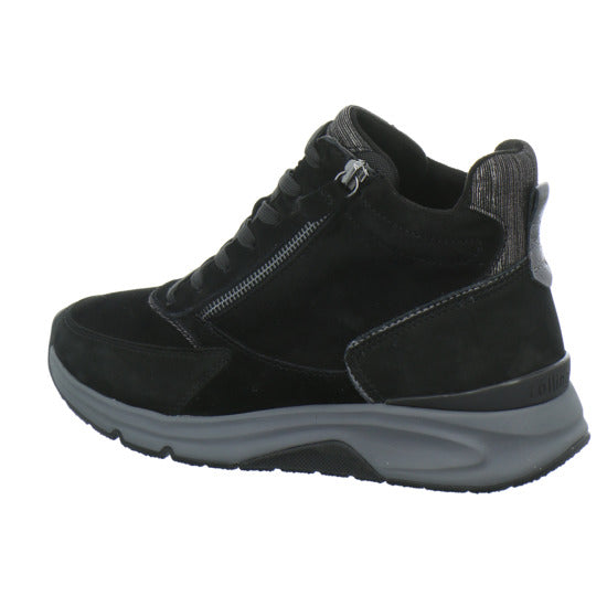 Gabor Comfort Rolling Soft Stiefel ungefüttert Schwarz - 360° Ansicht