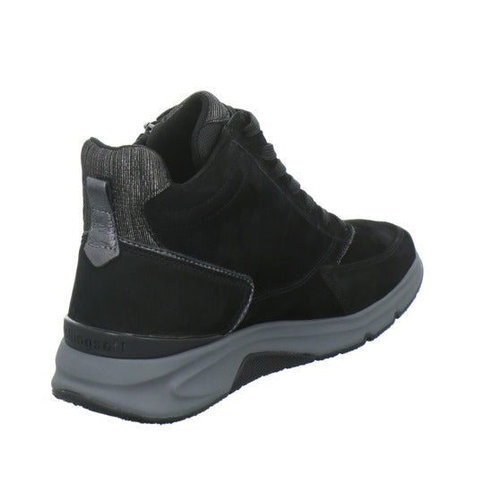 Gabor Comfort Rolling Soft Stiefel ungefüttert Schwarz - 360° Ansicht