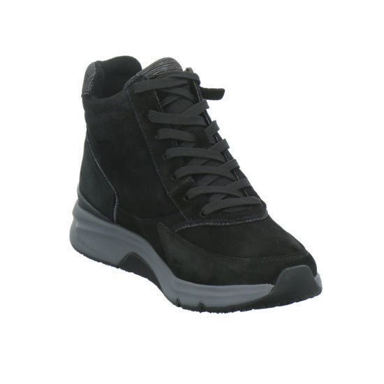 Gabor Comfort Rolling Soft Stiefel ungefüttert Schwarz - 360° Ansicht