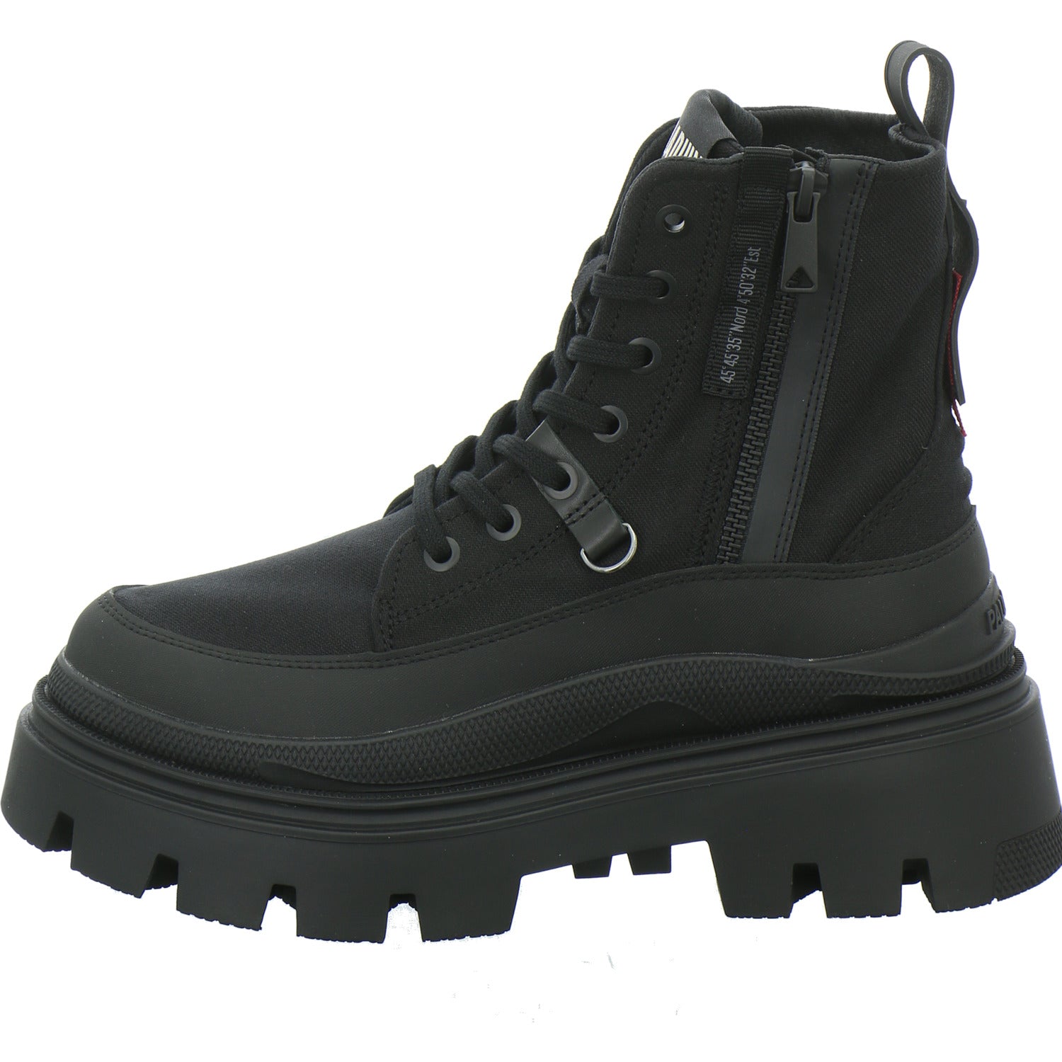 Palladium Stiefel Damen Pallasquad Zip TX Schwarz