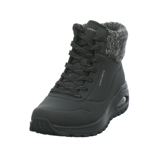 Skechers Stiefel Damen UNO Schwarz
