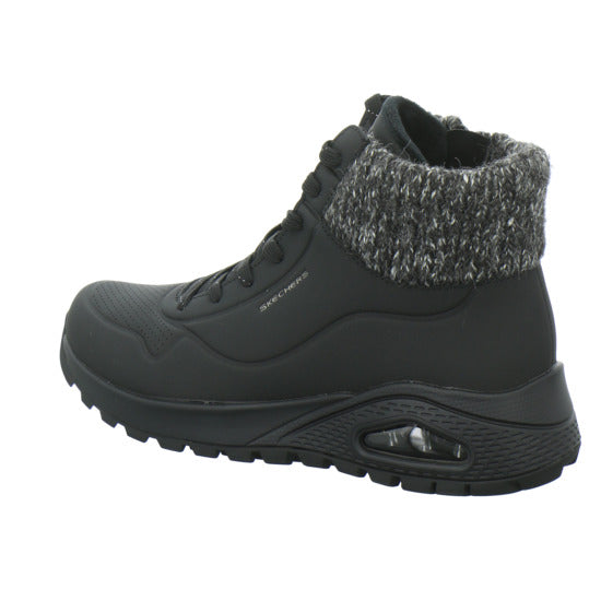 Skechers Stiefel Damen UNO Schwarz