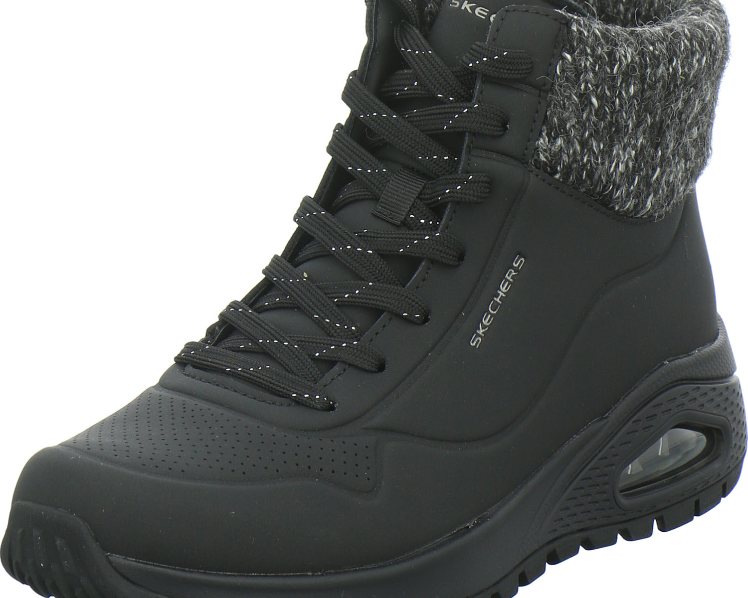Skechers Stiefel Damen UNO Schwarz