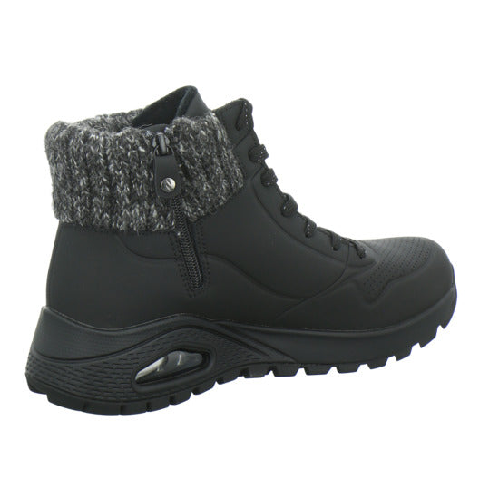 Skechers Stiefel Damen UNO Schwarz