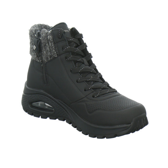 Skechers Stiefel Damen UNO Schwarz