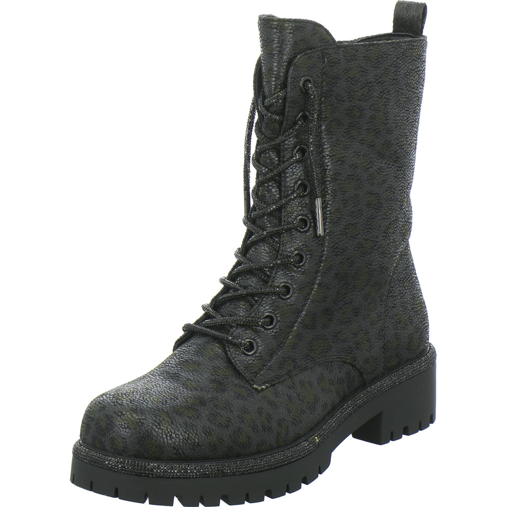 La Strada Stiefel Damen Schwarz-kombi