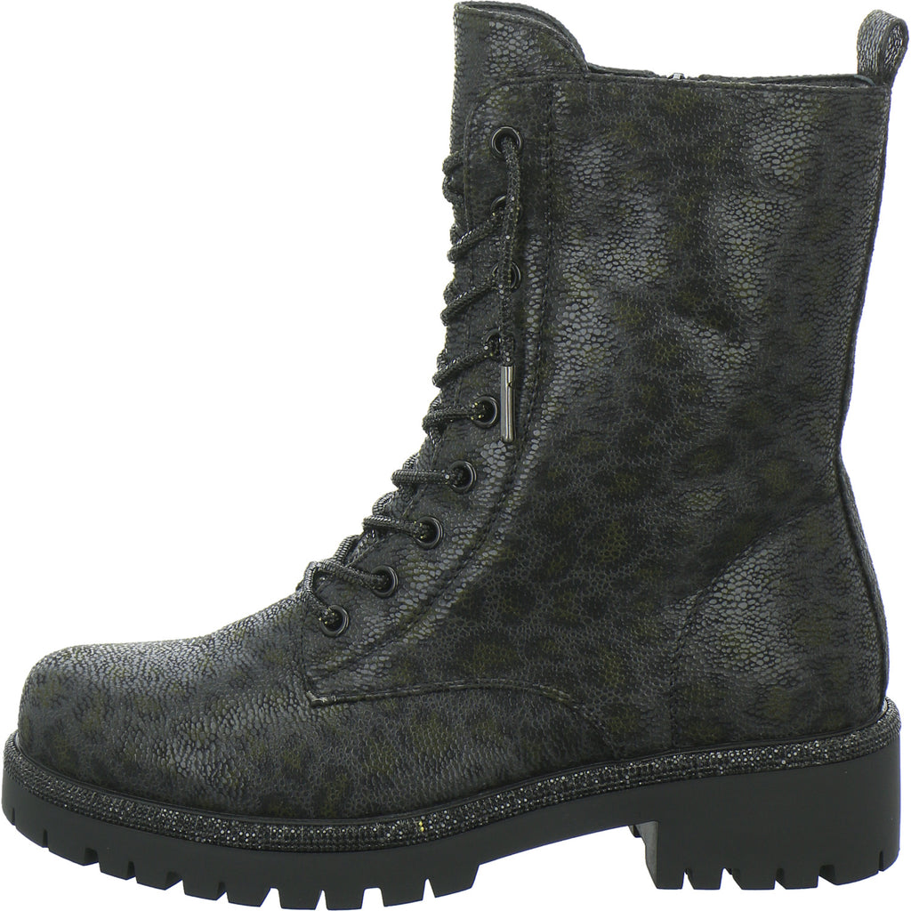 La Strada Stiefel Damen Schwarz-kombi