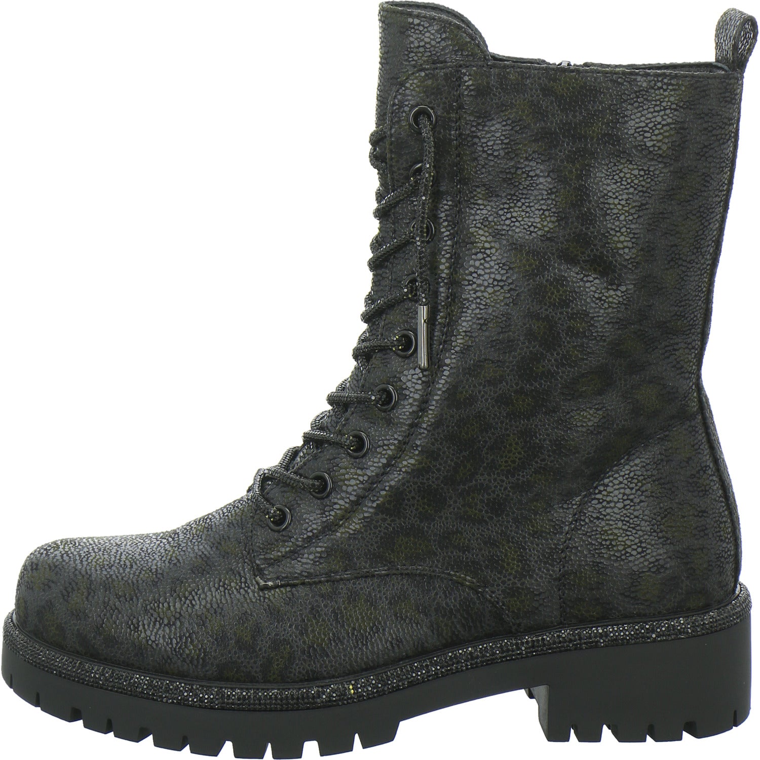 La Strada Stiefel Damen Schwarz-kombi