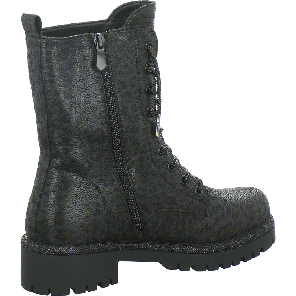 La Strada Stiefel Damen Schwarz-kombi
