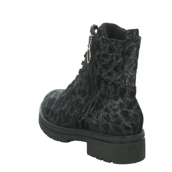 Waldläufer Stiefel Damen K-Zoe Schwarz-kombi