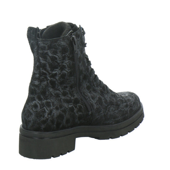 Waldläufer Stiefel Damen K-Zoe Schwarz-kombi