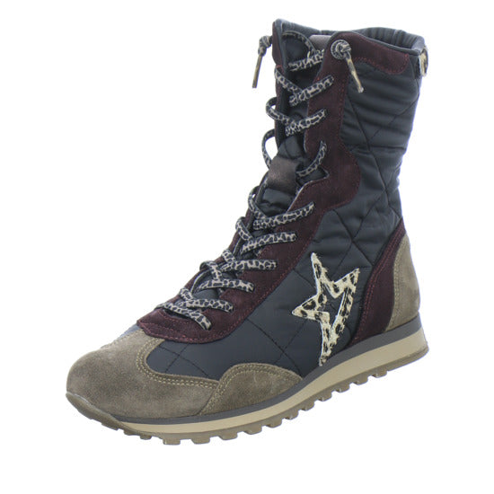 Cetti Stiefel Damen Schwarz-kombi