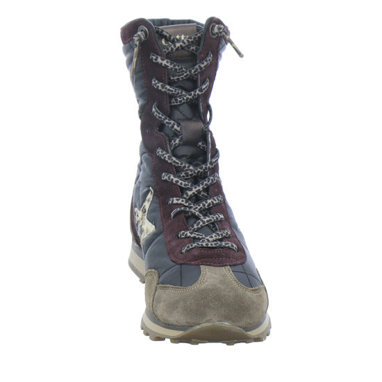 Cetti Stiefel Damen Schwarz-kombi