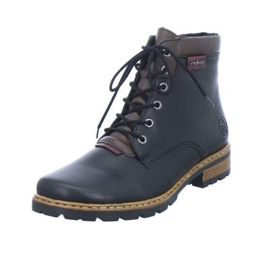 Rieker Stiefel Damen Schwarz-kombi