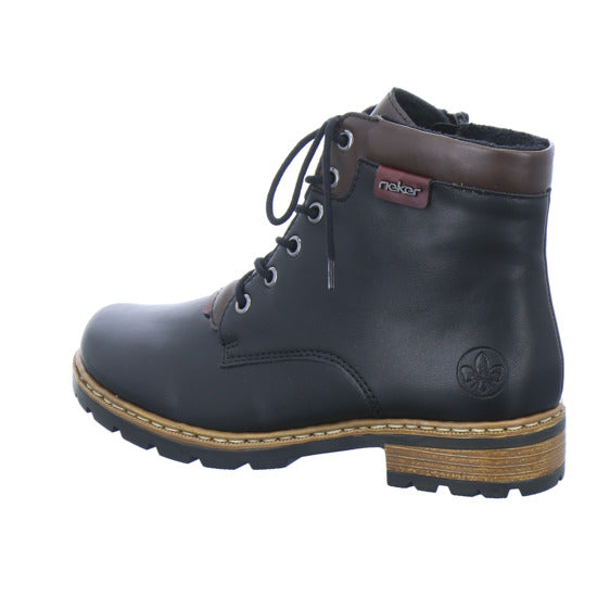 Rieker Stiefel Damen Schwarz-kombi