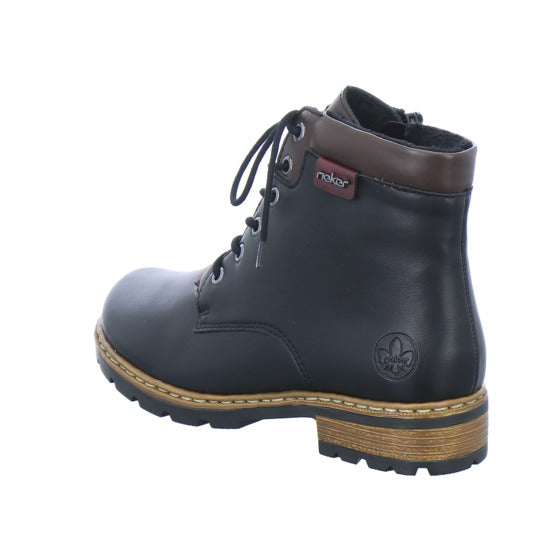 Rieker Stiefel Damen Schwarz-kombi