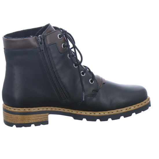 Rieker Stiefel Damen Schwarz-kombi
