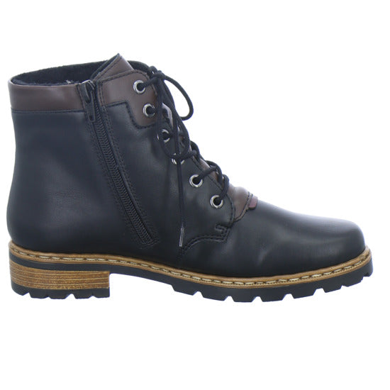 Rieker Stiefel Damen Schwarz-kombi