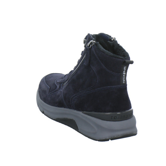 Gabor Comfort Rolling Soft Stiefel ungefüttert Dunkelblau - 360° Ansicht