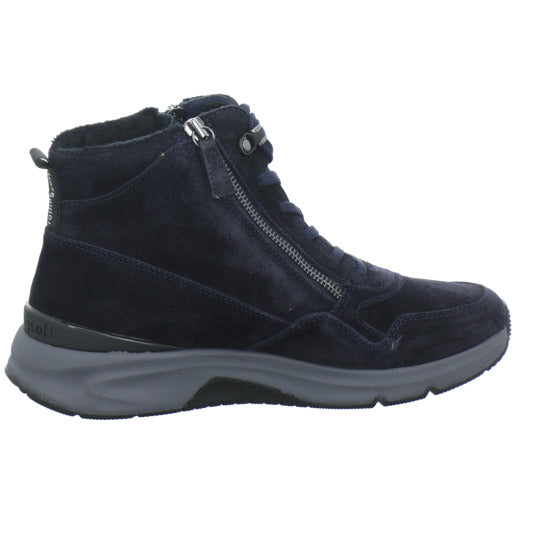 Gabor Comfort Rolling Soft Stiefel ungefüttert Dunkelblau - 360° Ansicht