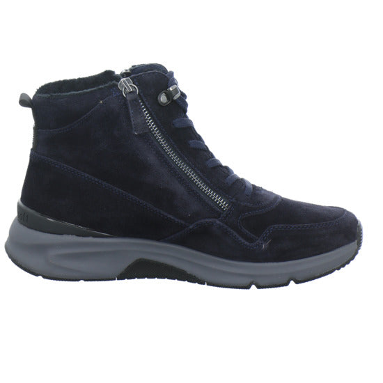 Gabor Comfort Rolling Soft Stiefel ungefüttert Dunkelblau - 360° Ansicht