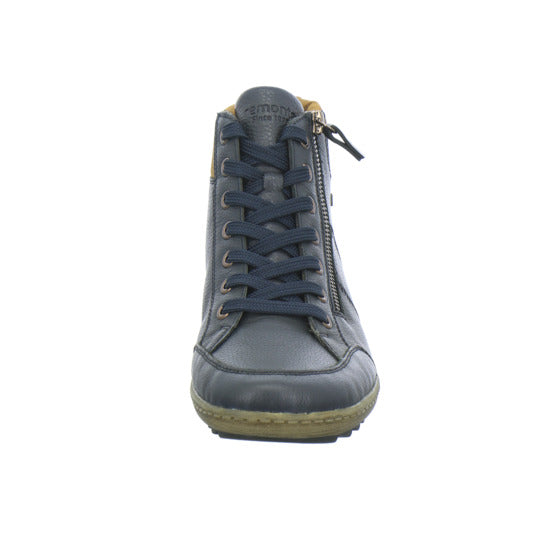 Remonte Stiefel ungefüttert Dunkelblau - 360° Ansicht
