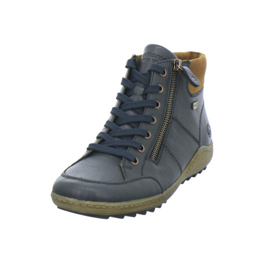 Remonte Stiefel ungefüttert Dunkelblau - 360° Ansicht