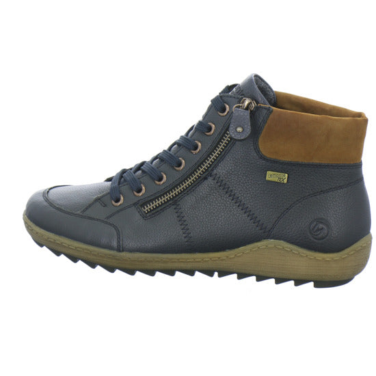 Remonte Stiefel ungefüttert Dunkelblau - 360° Ansicht