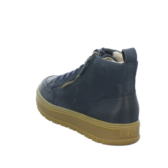 Paul Green Stiefel ungefüttert Dunkelblau - 360° Ansicht