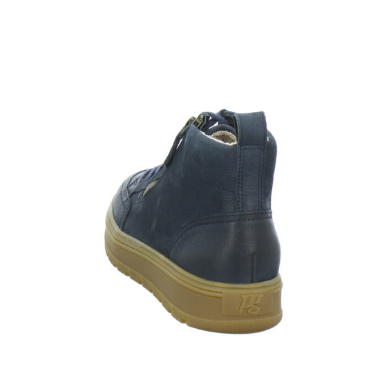 Paul Green Stiefel ungefüttert Dunkelblau - 360° Ansicht