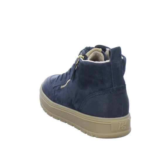 Paul Green Stiefel Damen Dunkelblau