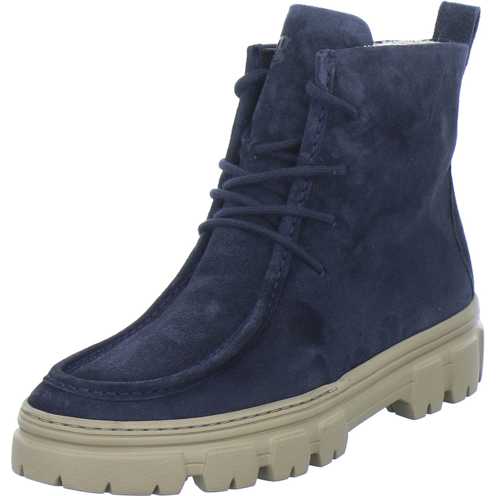 Paul Green Stiefel Damen Dunkelblau