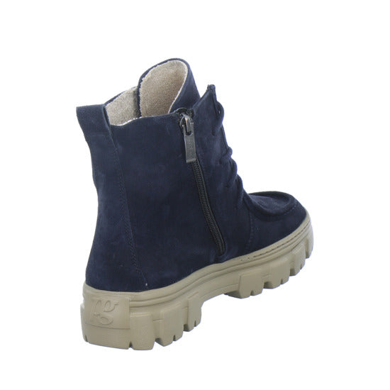 Paul Green Stiefel Damen Dunkelblau