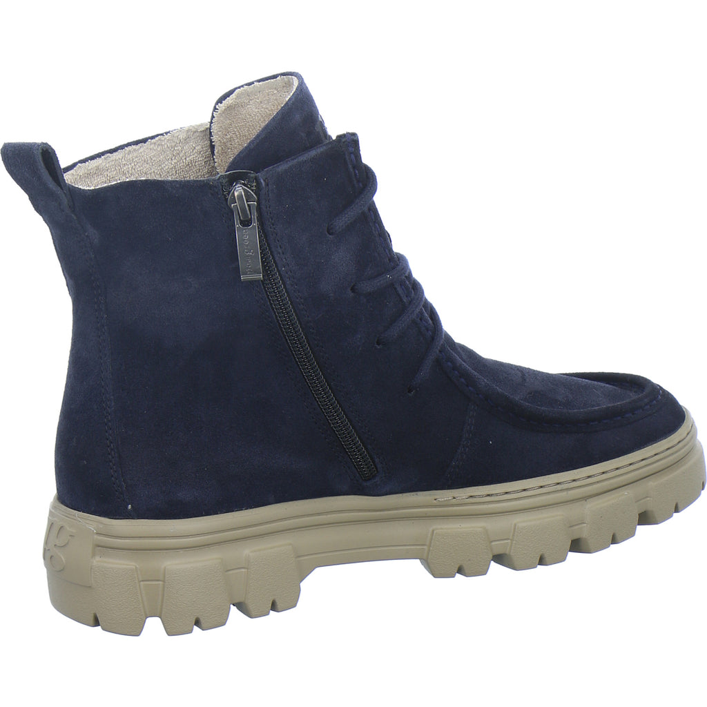 Paul Green Stiefel Damen Dunkelblau
