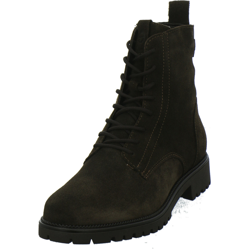 Tamaris Stiefel ungefüttert Dunkelbraun