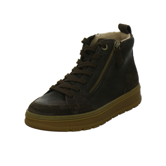 Paul Green Stiefel ungefüttert Dunkelbraun