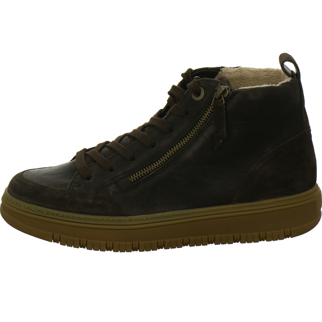 Paul Green Stiefel ungefüttert Dunkelbraun