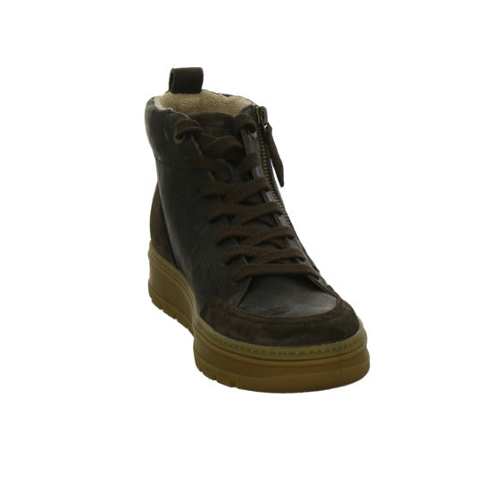 Paul Green Stiefel ungefüttert Dunkelbraun
