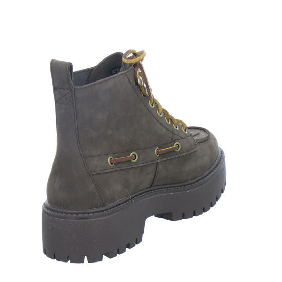 Timberland Stiefel Damen Stone Street Mid Lace Up Dunkelbraun
