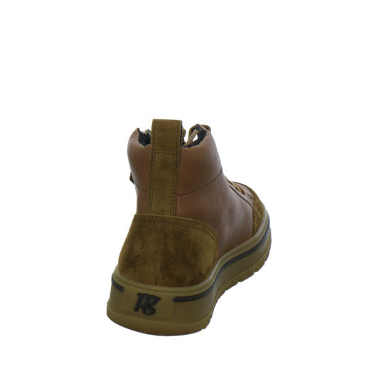 Paul Green Stiefel ungefüttert Mittelbraun - 360° Ansicht