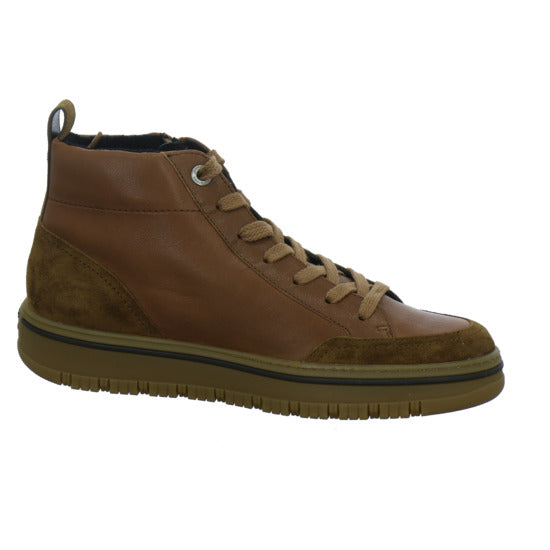 Paul Green Stiefel ungefüttert Mittelbraun - 360° Ansicht