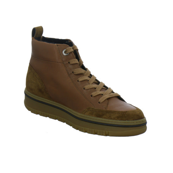 Paul Green Stiefel ungefüttert Mittelbraun - 360° Ansicht