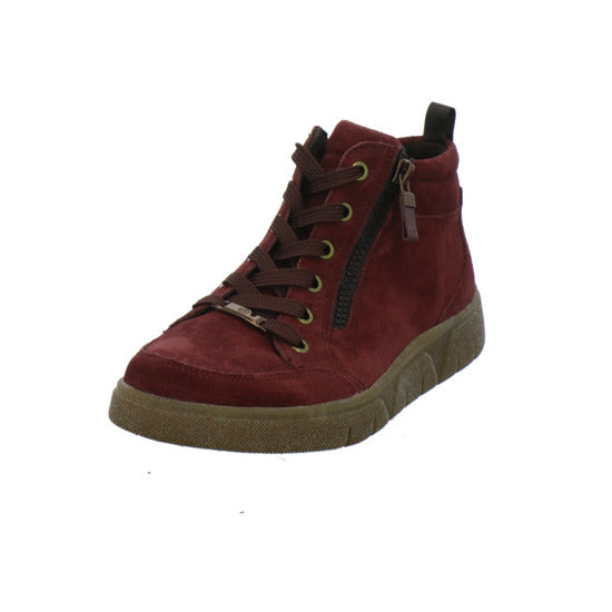 Ara Rom Sport Stiefel ungefüttert Bordeaux - 360° Ansicht