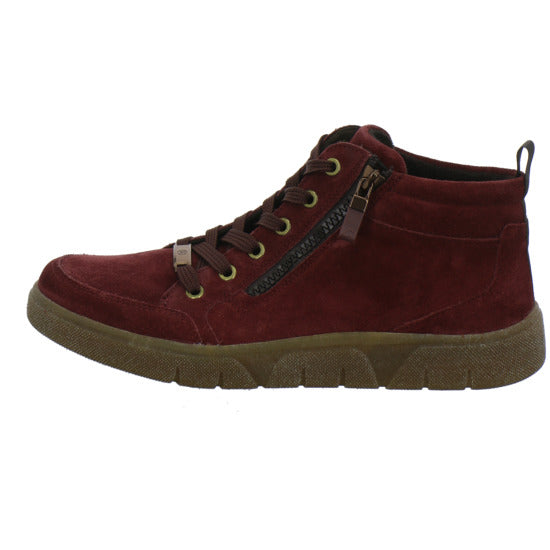 Ara Rom Sport Stiefel ungefüttert Bordeaux - 360° Ansicht