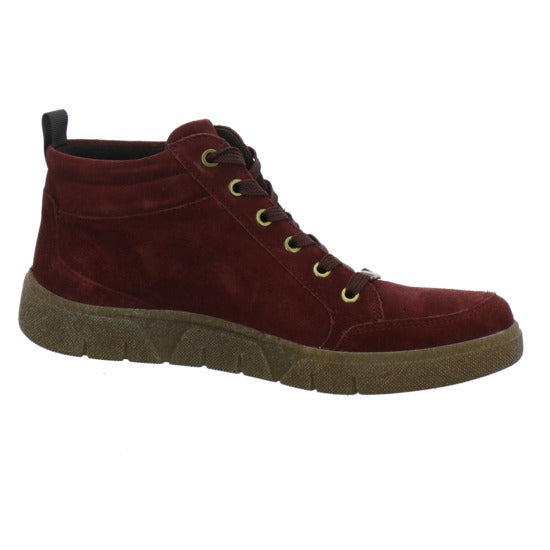 Ara Rom Sport Stiefel ungefüttert Bordeaux - 360° Ansicht