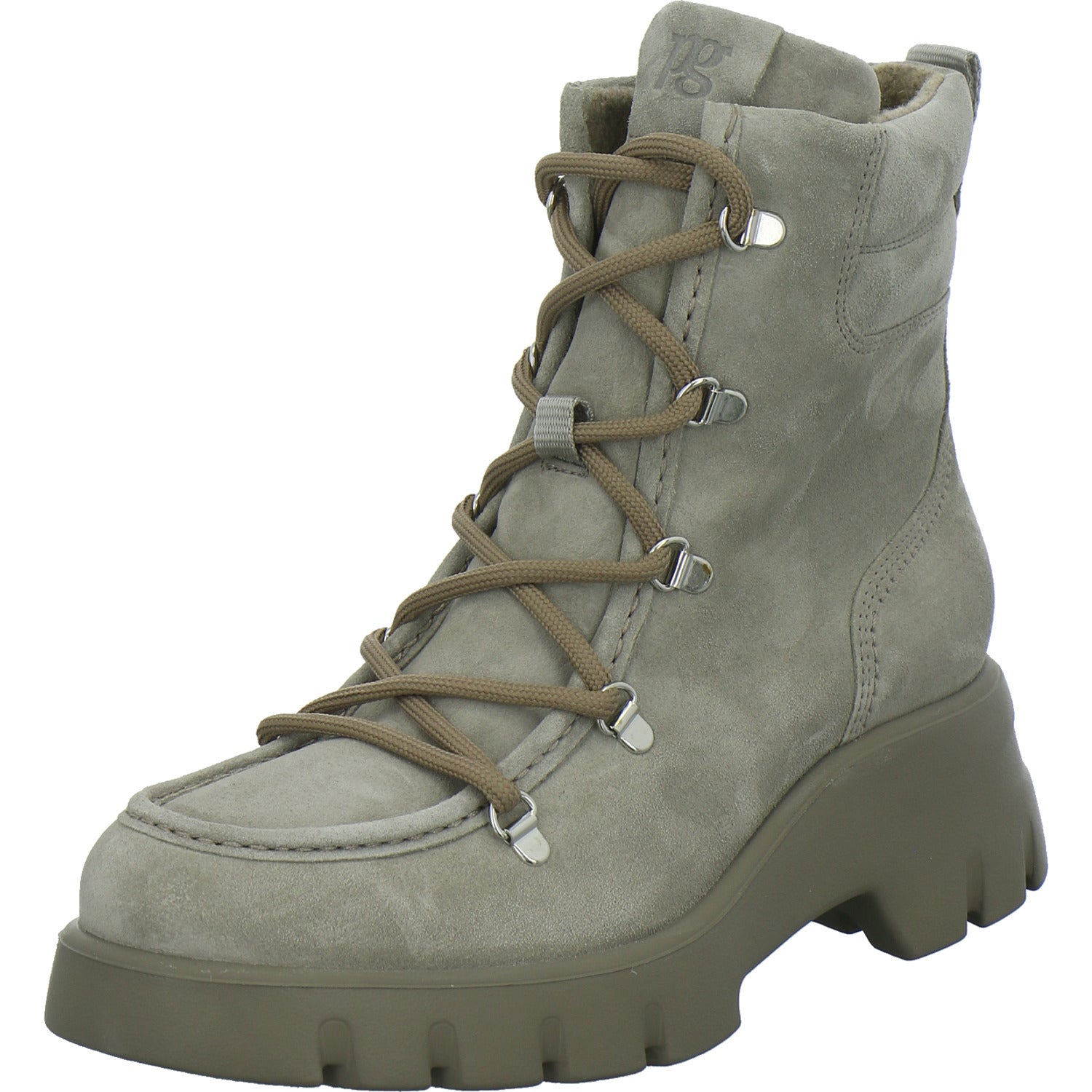 Paul Green Stiefel Damen Hellgrau