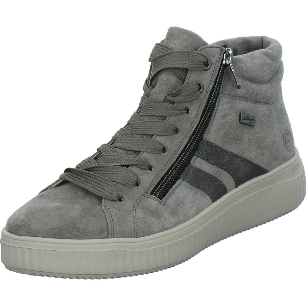 Remonte Stiefel Damen Grau-kombi
