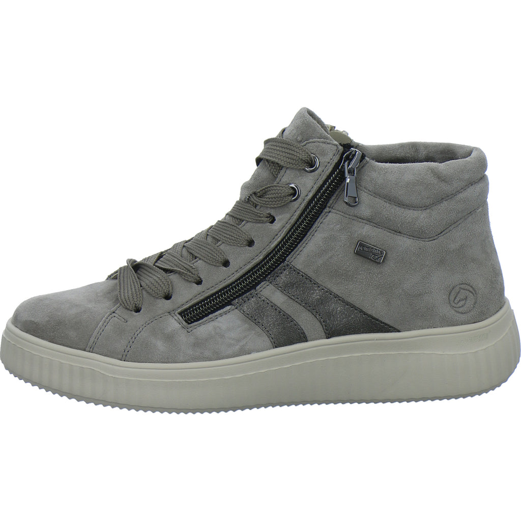 Remonte Stiefel Damen Grau-kombi